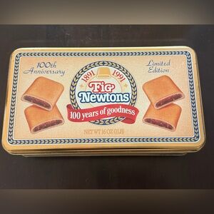 Vintage 100th Anniversary Fig Newtons Tin
